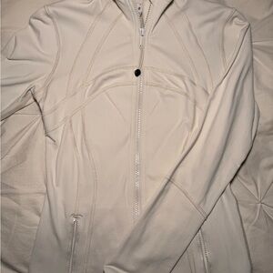 Lululemon Cream Zip-Up Jacket
